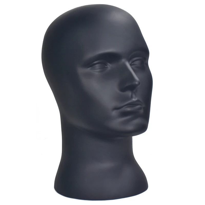 Мужская ПВХ голова манекена парики шляпы кепки очки с наушниками дисплей Модель