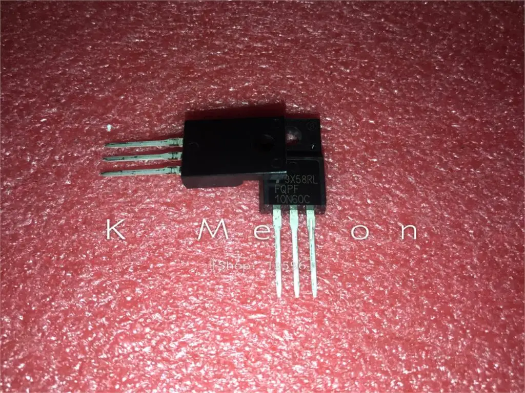 10 шт. FQPF10N60C или FQPF10N60CF или FQPF10N60 или FQPF10N65C или FQPF10N65 TO-220F 10A 600V