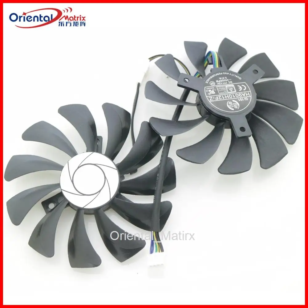 HA9010H12SF Z HA9010H12F 12 В 0.57A 85 мм 4 провода 4Pin для MSI Dataland Вентилятор Охлаждения