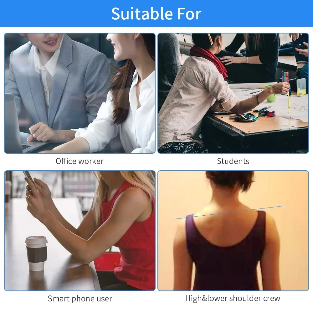 Регулируемый умный Корректор Осанки Спины пояс для тренировок коррекции спины и