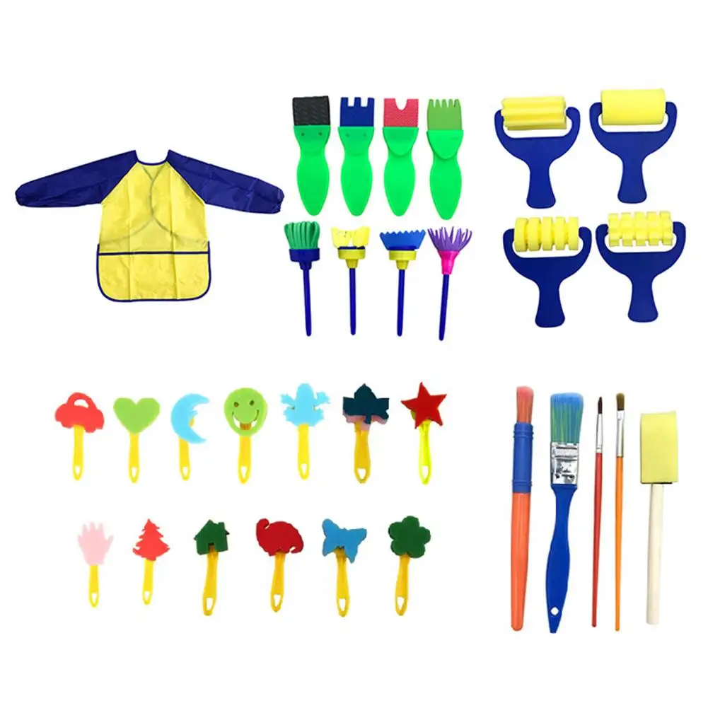 Детские наборы инструментов для рисования сделай сам яркие цвета различные