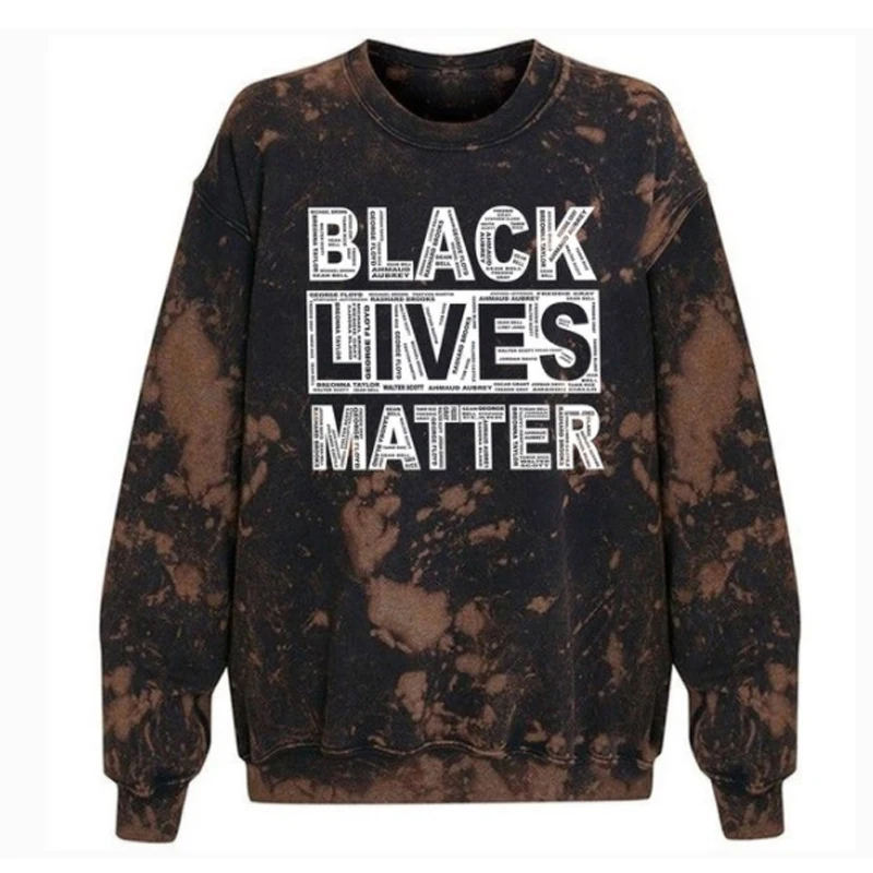 

Printed Tie-Dye Crew Neck Casual Sweatshirt