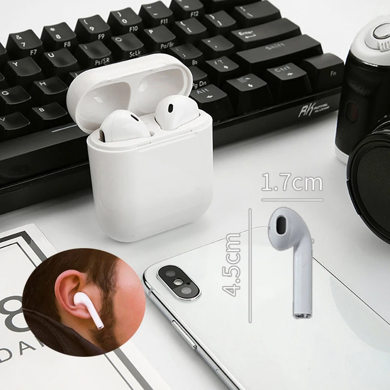 I9S Tws беспроводные Bluetooth наушники 5 0 Мини Бас спортивные игры водонепроницаемые