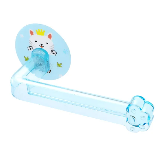 С рисунком в виде кошачьей лапки отверстие Бесплатная держатель рулона бумаги