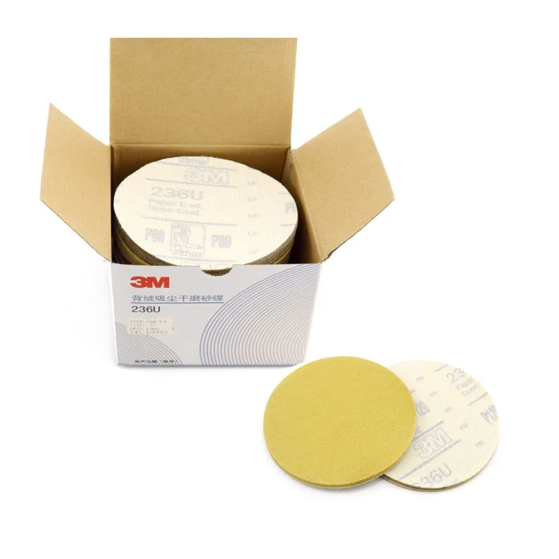 

Самоклеящаяся наждачная бумага 236U, 5 дюймов, 125 мм, 3 м