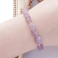 amethyst beautiful purple agate women bracelets on hand chain bangles jewelry aesthetic fashion female popular now new 2021