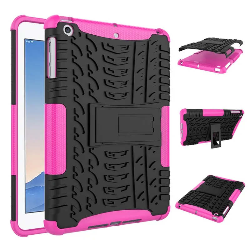 

For ipad mini 3 2 1 case 7.9" A1599 A1600 Tablet armor case TPU+PC Shockproof Stand Cover for ipad mini2 A1489 A1490 A1491