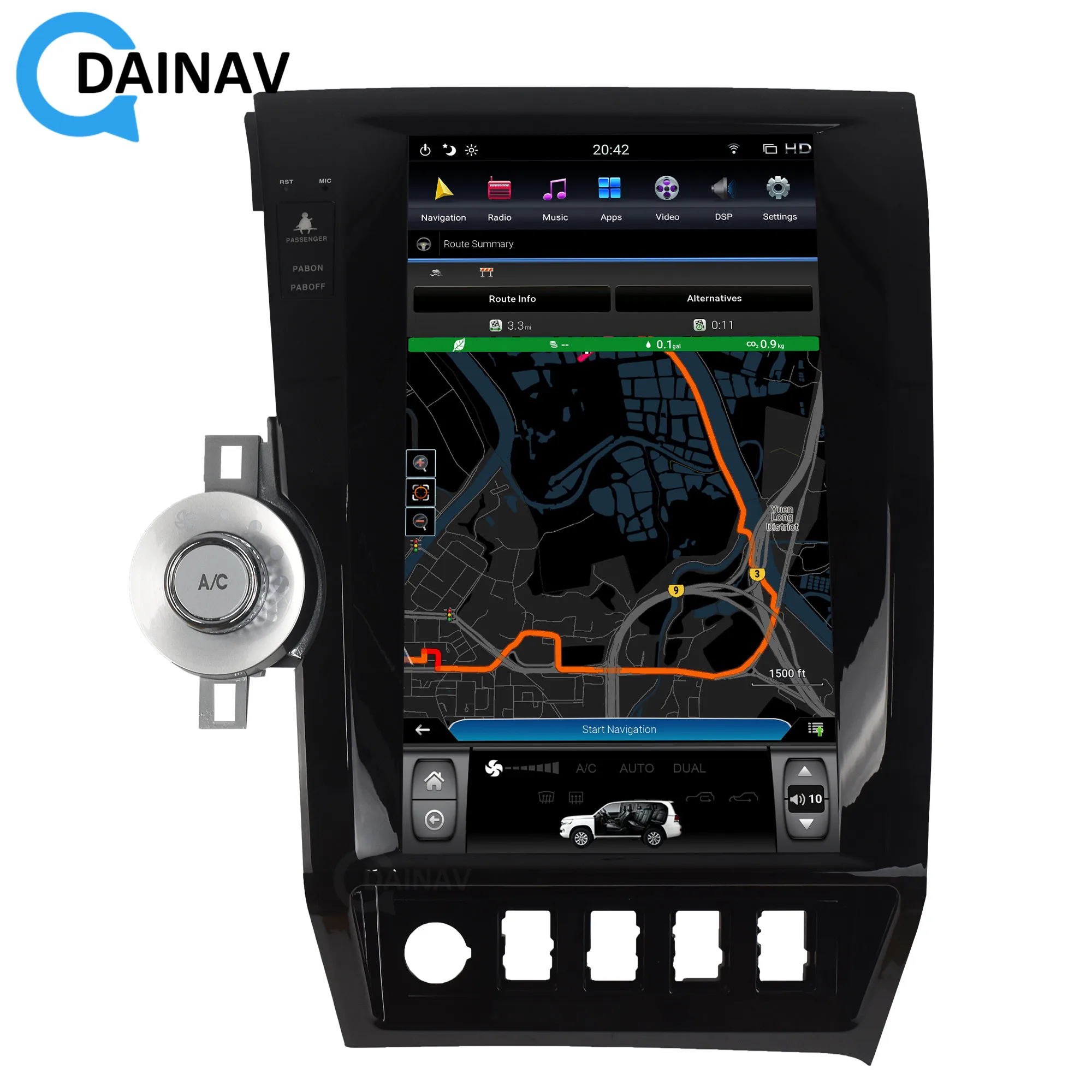 Автомобильный радиоприемник экран 13 6 дюйма 2DIN android мультимедийный плеер для TOYOTA