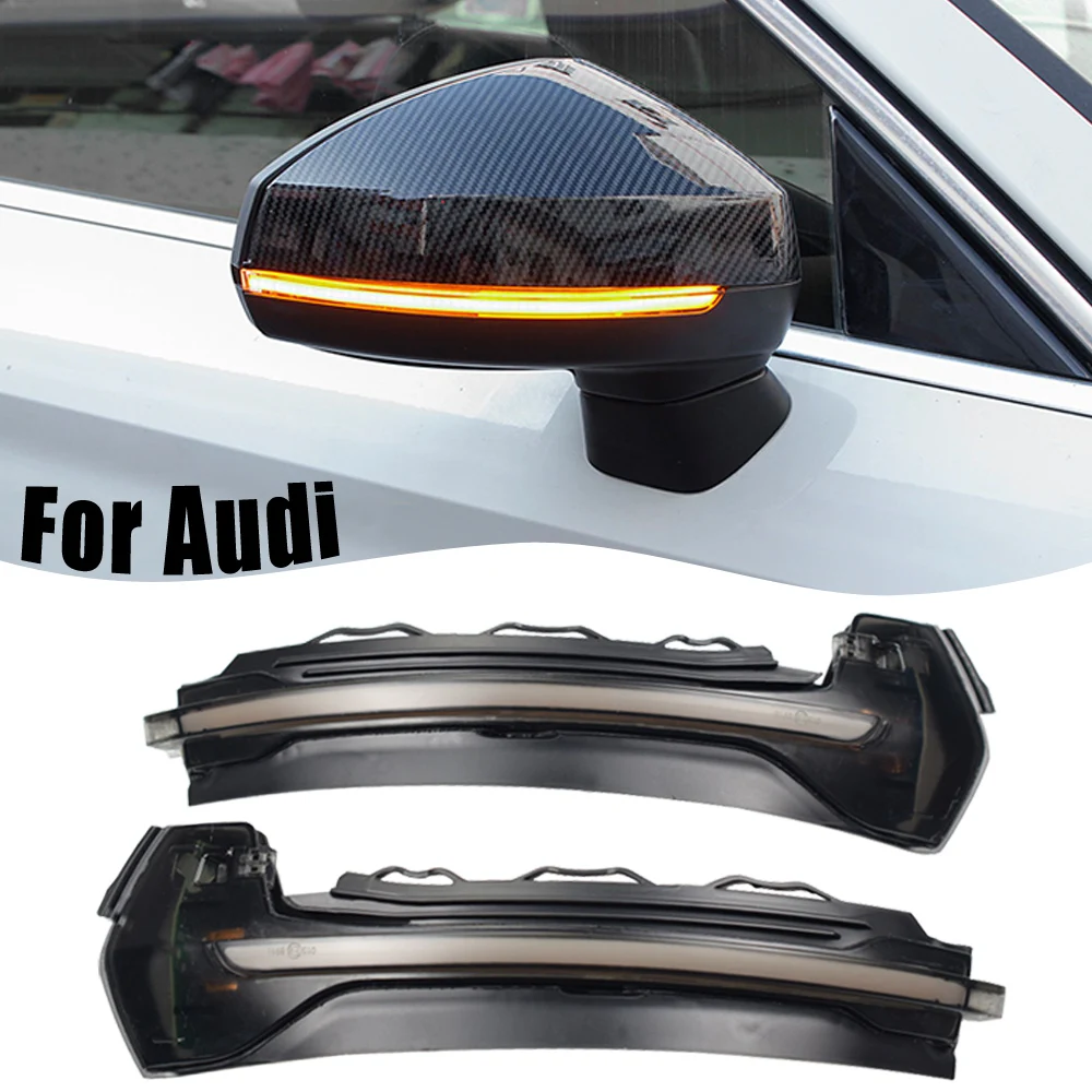 

Dynamic Scroll LED Turn Signal Light for Audi A3 S3 8V RS3 2013 2014 2015 2016 2017 2019 2020 Mirror Indicator blinker sweeping
