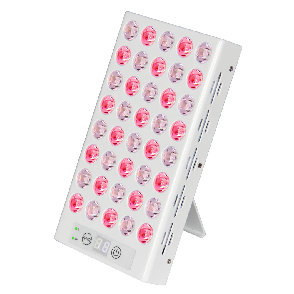5W Dual Core LED Light Therapy 660nm Red Light Therapy 850nm Near-Infrared LED Therapy Lamp with Auto ON & Off Timer