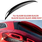 Для Mercedes Benz GLA180 GLA200 GLA220 GLA250 GLA35 GLA45 AMG H247 2020-2024 Стайлинг автомобиля задний багажник крыша спойлер заднее крыло губа