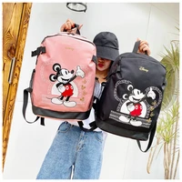 disney mickey mouse women men backpack minnie handbag shoulder bag