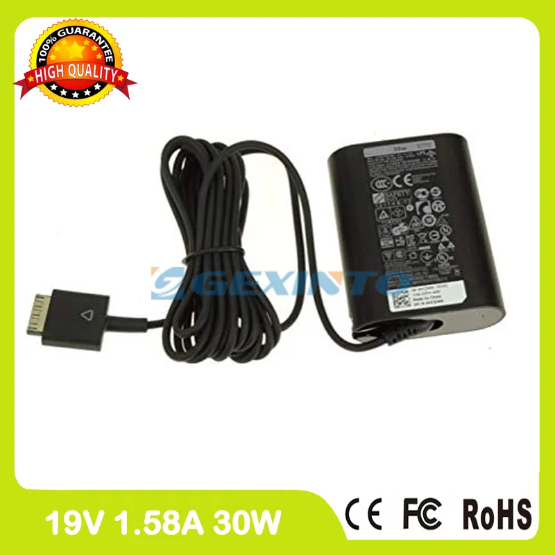 Адаптер переменного тока для ноутбука 19V 1.58A для Dell Latitude 10 ST T05G ST2 10e ST2e ST10 ST-LST01 Streak 10xps 10 T03G001 зарядное устройство для планшетного ПК