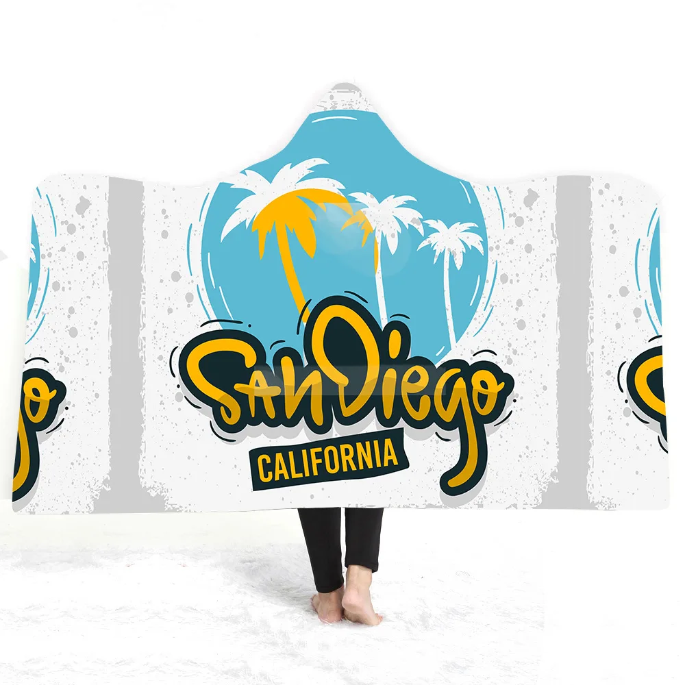 Ретро Сексуальное Женское одеяло с капюшоном женское индивидуальное пляжное в