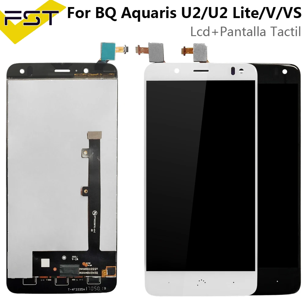 

For BQ Aquaris U2 / U2 Lite For BQ Aquaris V / VS LCD Display Touch Screen Assembly with Frame LCD Panel Tactil