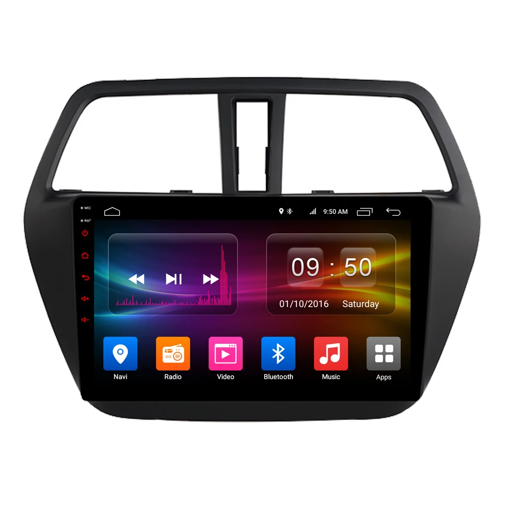 RoverOne Android 10 автомобильный мультимедийный плеер для Suzuki SX4 S-Cross S Cross 2013 + Авторадио