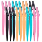 20 шт. лопатки для бровей для лица бритва триммер для бровей форма для удаления волос ножницы точное покрытие женские инструменты для макияжа