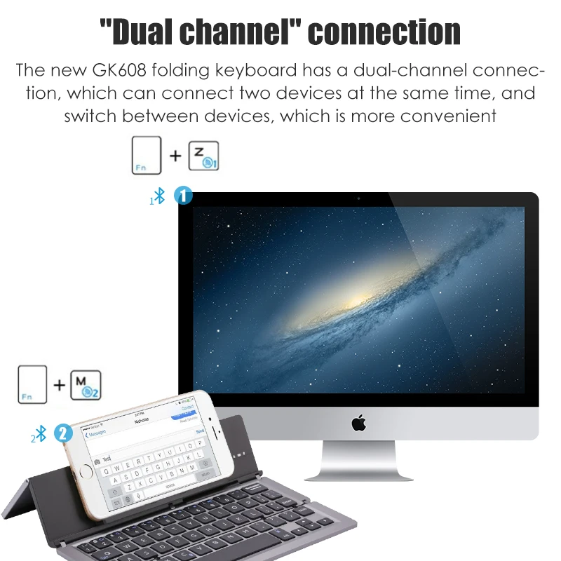 складная bluetooth клавиатура для ipad