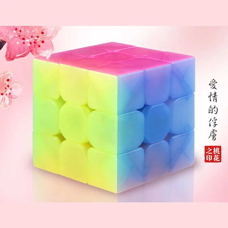 Оригинальный высококачественный кубик головоломка QiYi Je lly Warrior W 3x3x3 Magic 3x3 идеи для