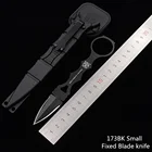 173 173BK нейлоновое покрытие KYDEX, маленький прямой охотничий D2 стальной тактический инструмент для выживания на природе, для повседневного использования, для кемпинга, кухни, нож с фиксированным лезвием