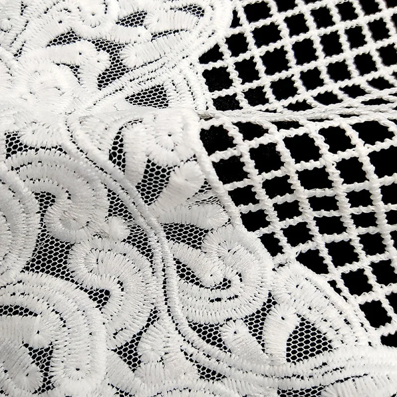 DIY ручной работы Швейные Ремесло вечерняя одежда кружева аксессуары из молочного