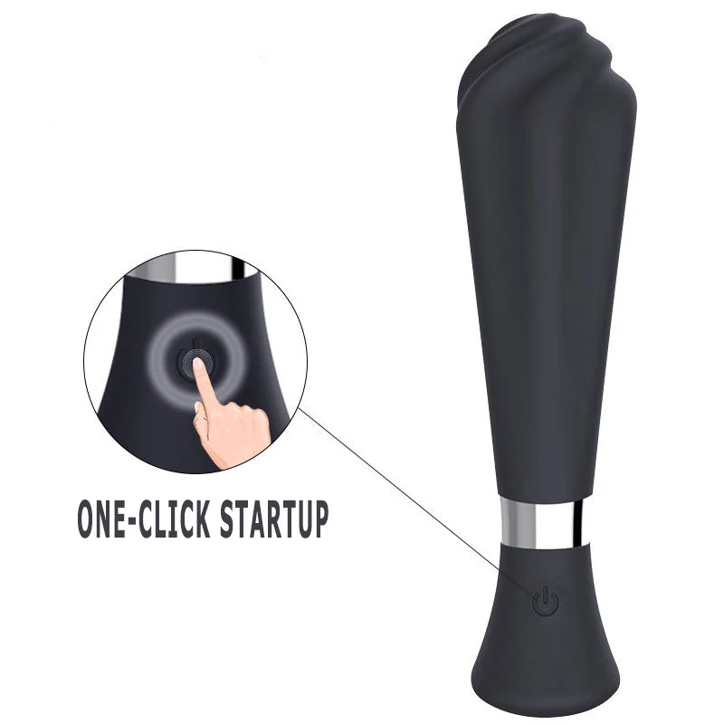 Фаллоимитатор в виде мороженого вибратор с USB зарядкой реалистичный