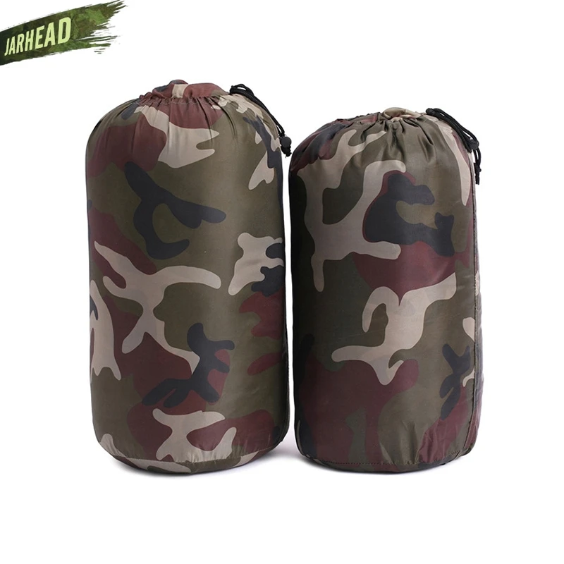 Камуфляжный спальный мешок из полиэфирного волокна водонепроницаемый для