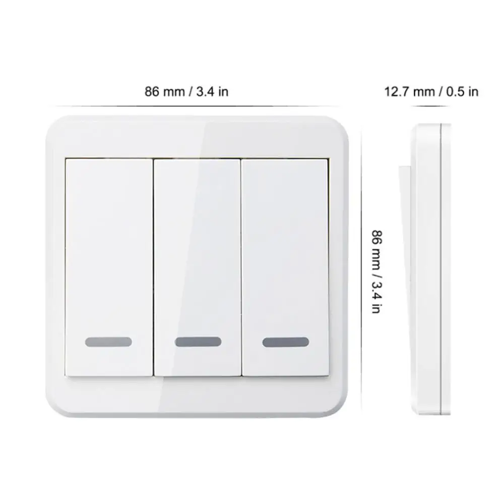 433 МГц Универсальный беспроводной пульт дистанционного управления 86 настенный