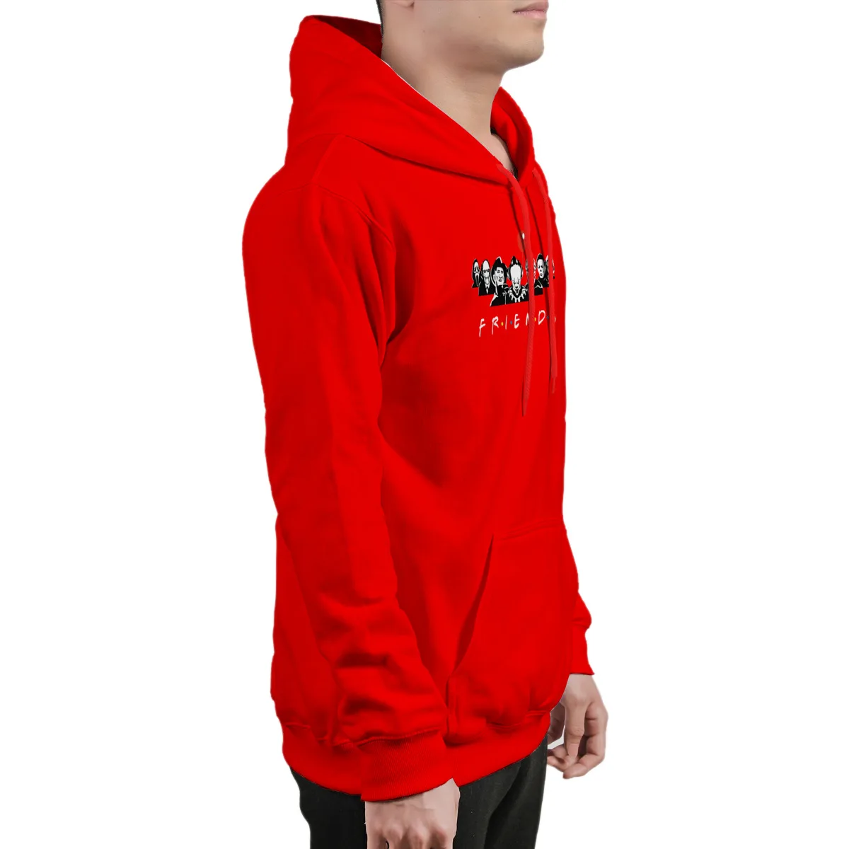 

Men's Hoodie Halloween Horror Movie Killers Characters Scary FriendsEssentials Print Cotton Streetwear Hood Sweatshirt 37864