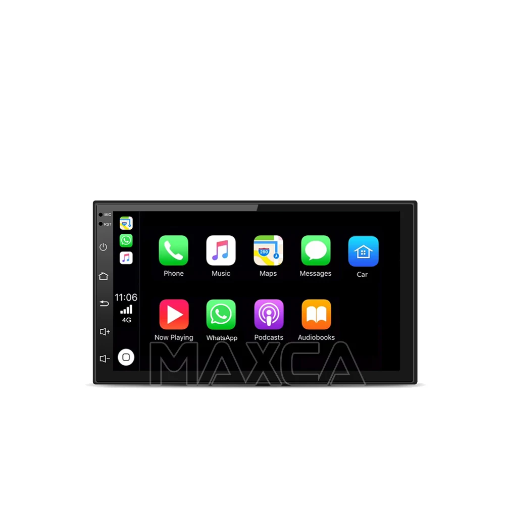 MAXCA 7 дюймов 2 din Беспроводной Carplay радио для Nissan Sunny Juke Tiida Almera Qashqai Xtrail Авто плеер |