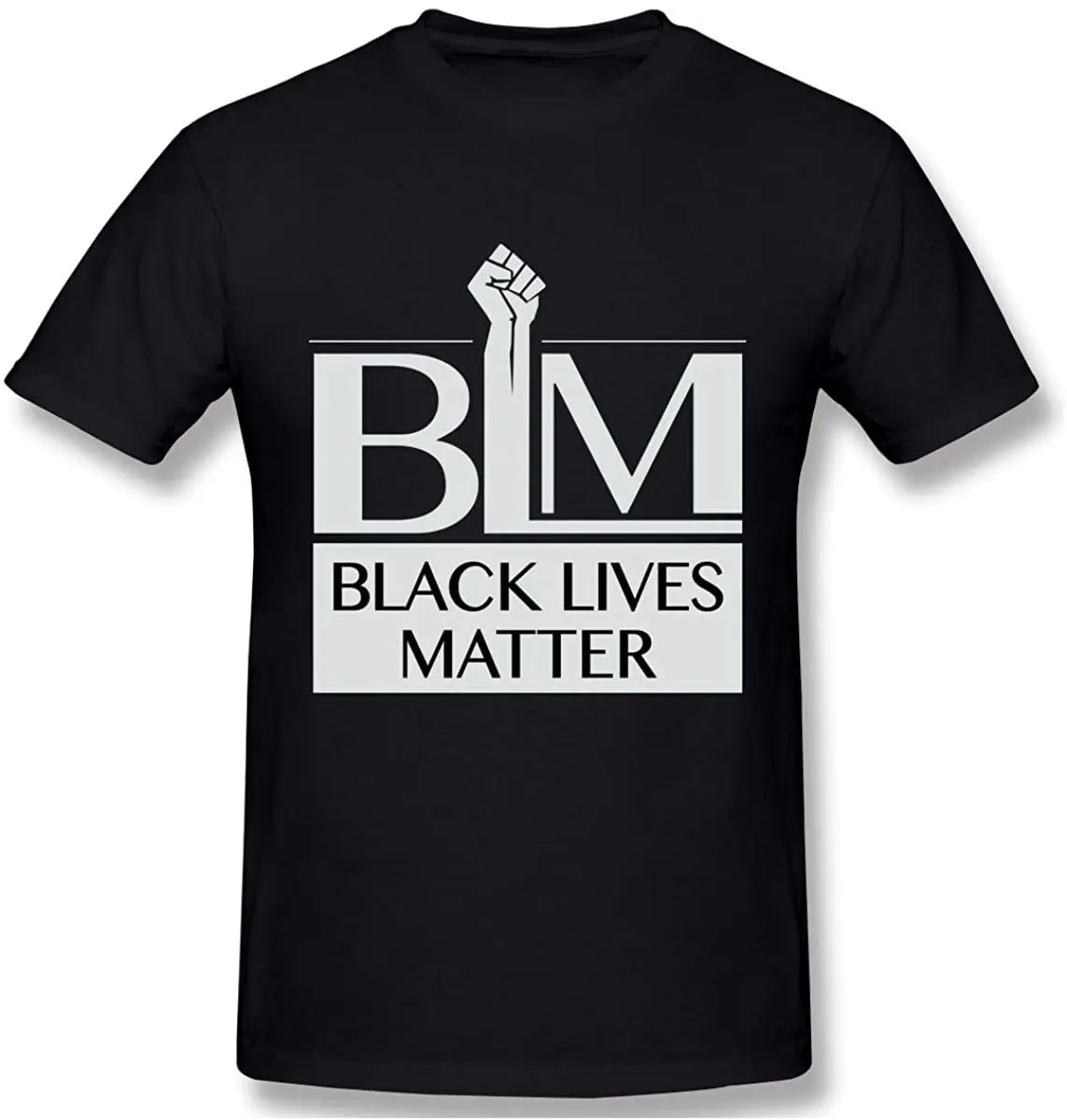 

2020 Summer New Arrivals Tees Black Lives Matter Men Short Sleeve Casual Graphic T-Shirt Tops