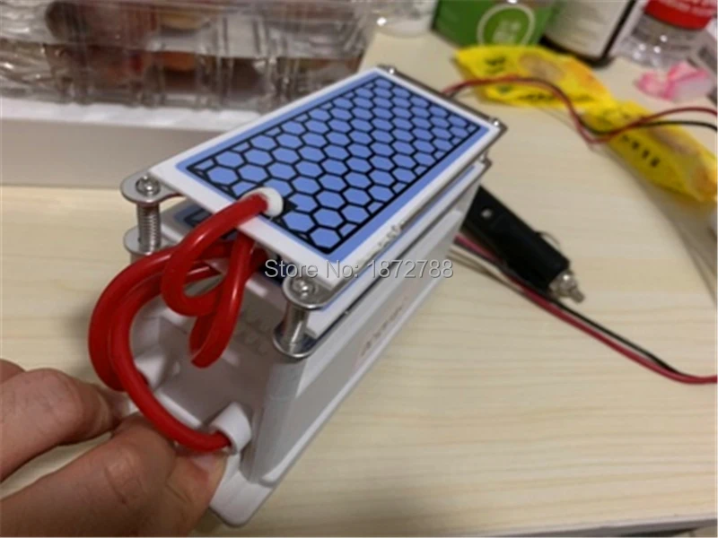 xiaomi генератор озона DC12V 10g портативный керамический двойной интегрированный длинный срок службы керамическая пластина озонатор DIY автомобильный очиститель воздуха
