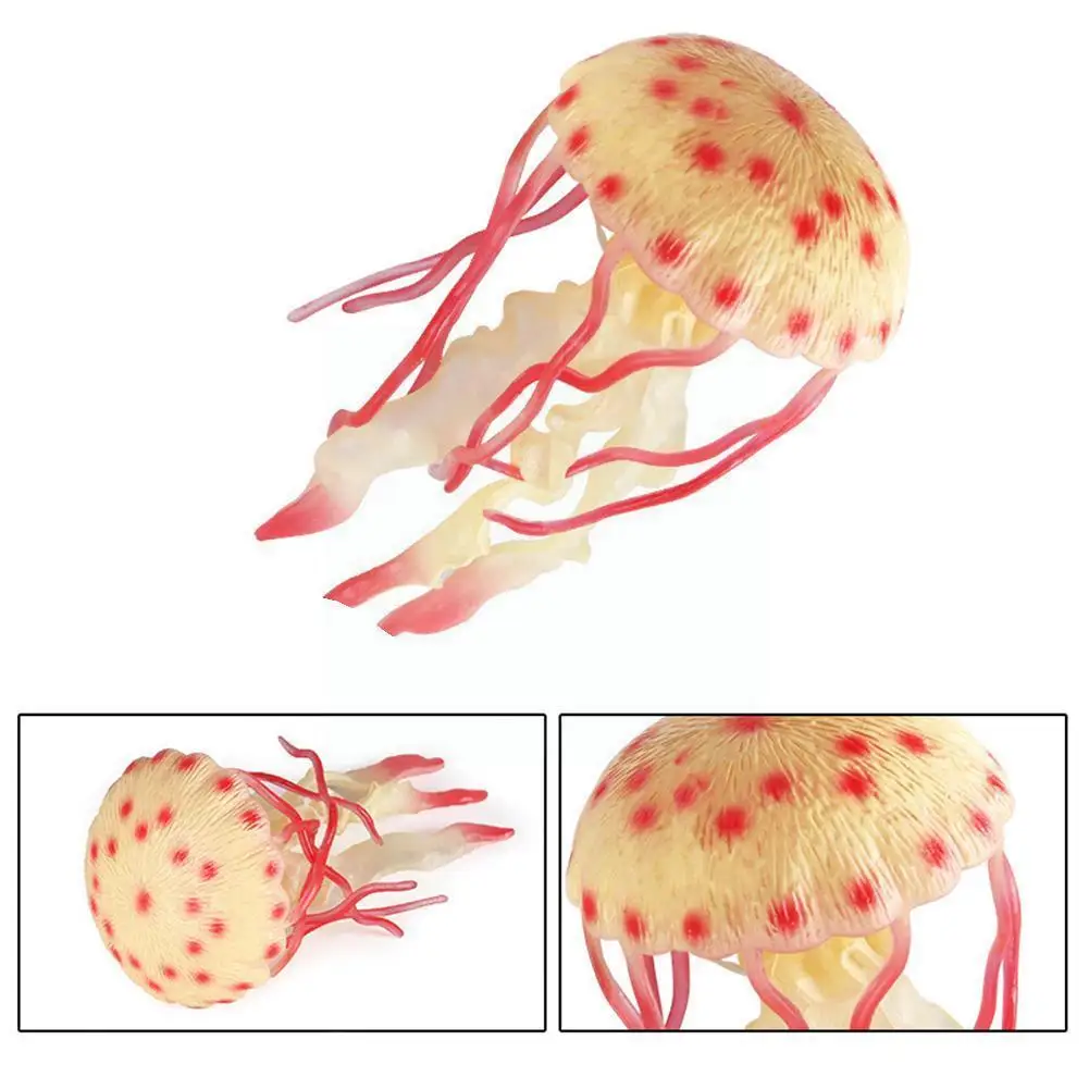 

Marine Sea Life Animals Model Simulation Marine Animal Educational Shrimp Cognitive Kids Crab Jellyfish Toys Decor Early Ho I4I5