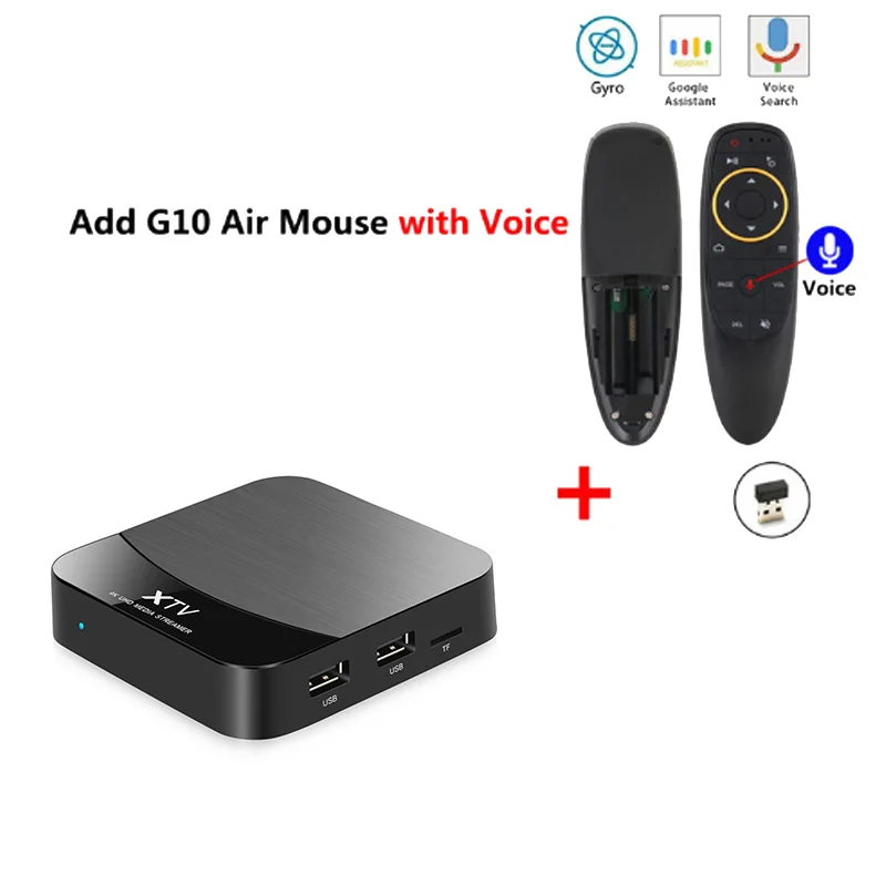 1GB8GB add G10S MEELO Plus X tv Android 7,1 Smart tv Box Amlogic S905X 1 ГБ DDR3 8 ГБ eMMC телеприставка 4K HD 100M LAN 2,4G 5G Wifi OEM медиаплеер - Цвет: 1GB8GB add G10S