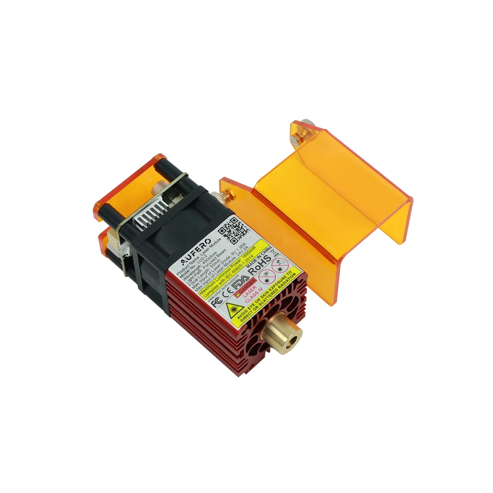 Laser Module Head LU2-2 LU2-4 SF LF Options for Aufero Ortur Engraver Wood Cutting Tool After Sale Replacment |