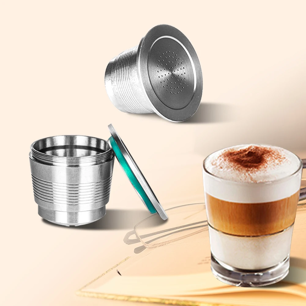 Капсула Nespresso для кофе многоразовая капельница из нержавеющей стали 1 шт. 500 раз
