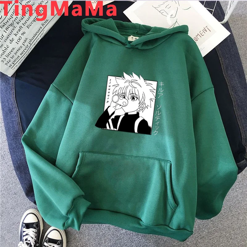 

Женская толстовка Hunter x Hunter Killua Hisoka, большие размеры