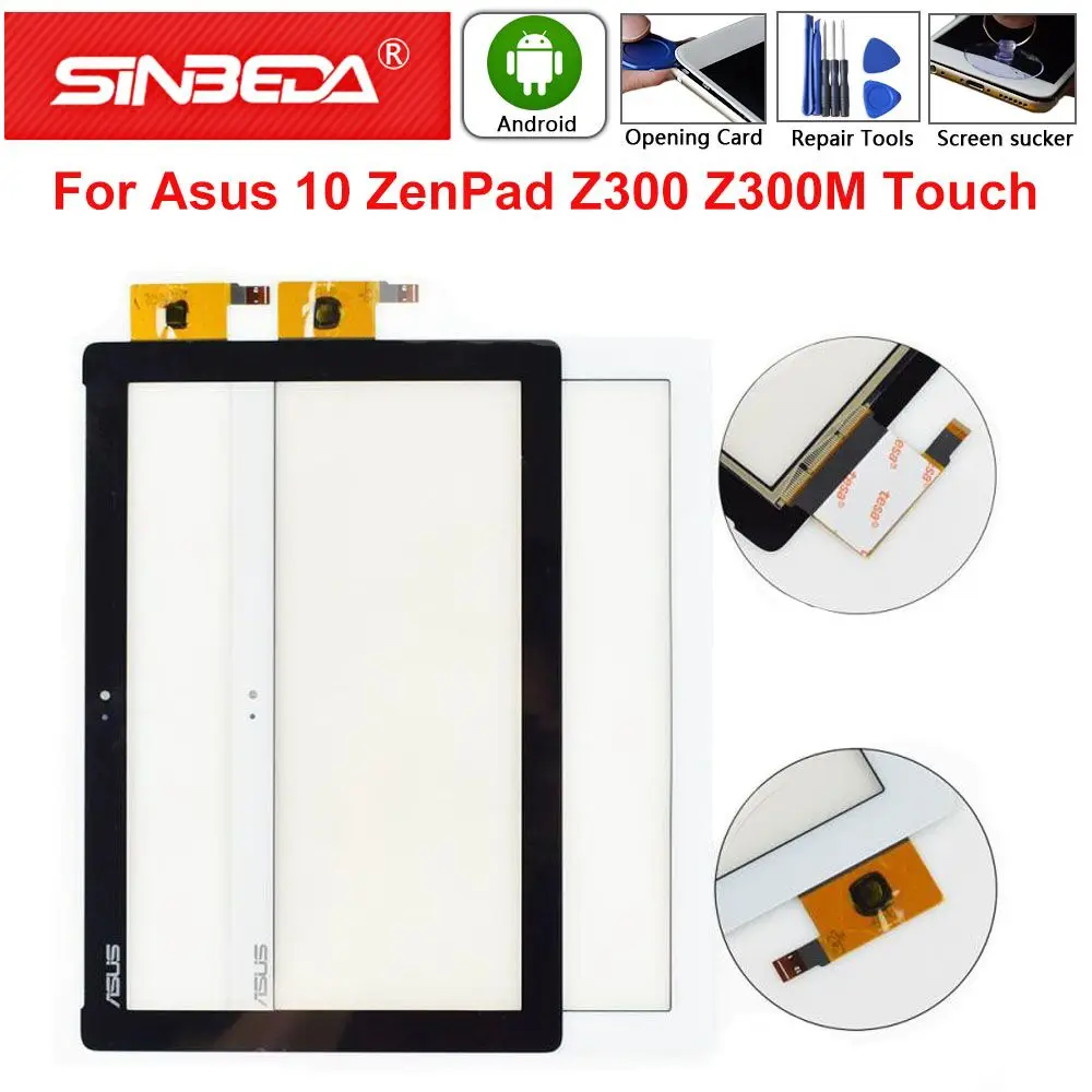 Сенсорный экран 10 1 дюйма для Asus ZenPad Z300 Z300M P00C Z301ML Z301MFL P00L Z300C P028 P01T | Компьютеры и