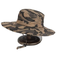 wholesale high quality logo design blank plain custom fly camouflage fishing fisherman hats