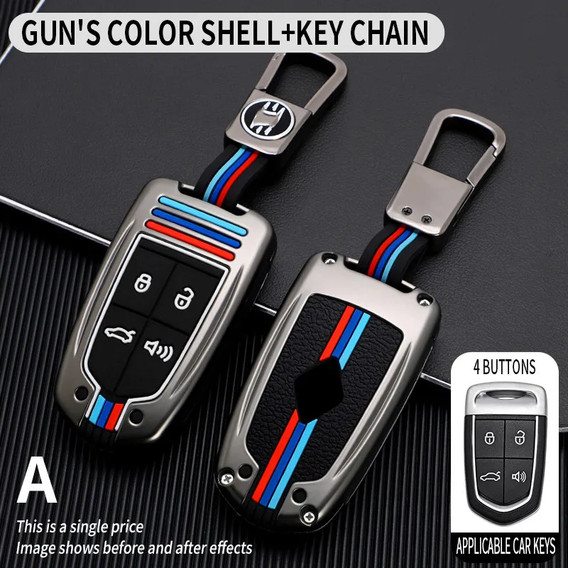 

Car Key Case For Borgward BX5 BX7 2017 2018 Smart Remote Control Fob Shell Cover Keychain Protector Bag Accessory Car-Styling