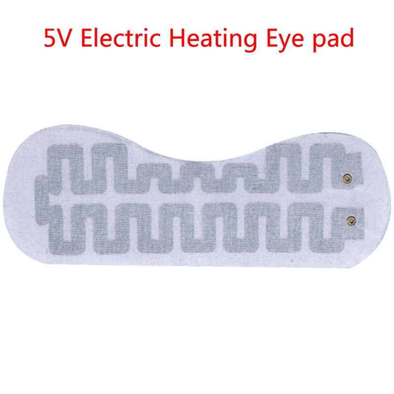 1 шт. портативная электрическая грелка для глаз из углеродного волокна 5 В рук USB