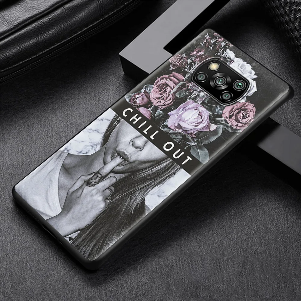 Thug Sexy Gangsta Girl Case For Xiaomi Poco X3 NFC M3 Pro F3 GT for mi Civi 11 Lite 5G 9T 10T 11T Pro Note 10Pro 10Lite images - 6
