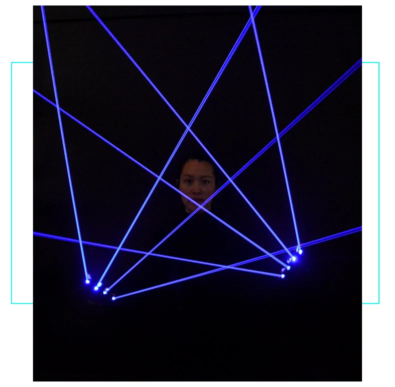 Лазерные перчатки 2 в 1 светлый цвет фотоэлемент для диджея клуба сцены танцев