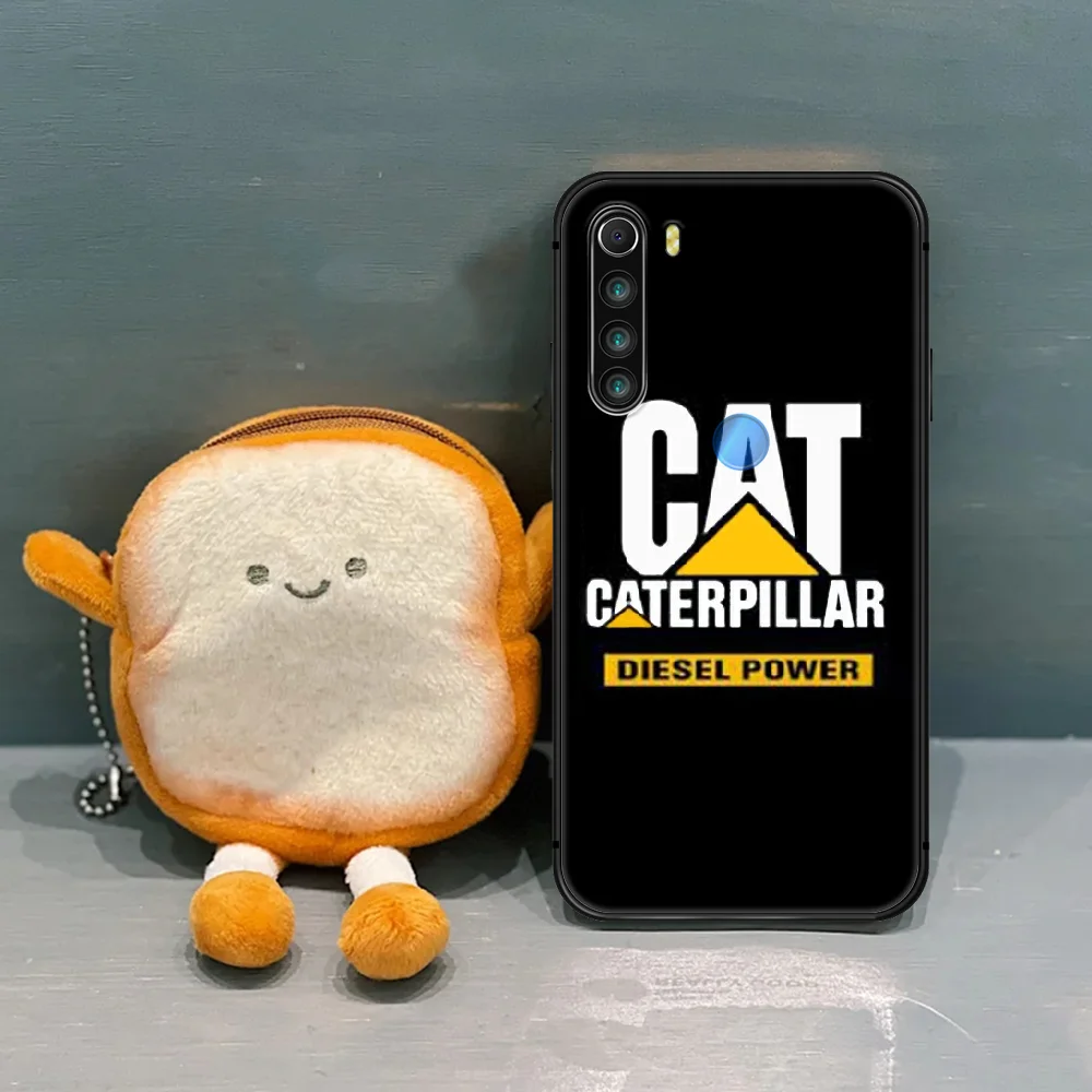 

Caterpillar CAT Phone Case Cover Hull For XIAOMI Redmi Note 6 7 8 9 10 T S A K 20 30 40 Pro black Cover Pretty Etui Tpu Funda