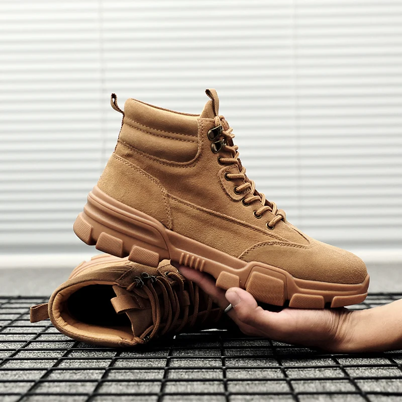 Мужские военные тактические ботинки для пустыни уличная Водонепроницаемая
