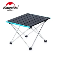 naturehike camping table ultralight aluminum alloy folding table durable portable camping picnic outdoor fishing desk nh19z008 z