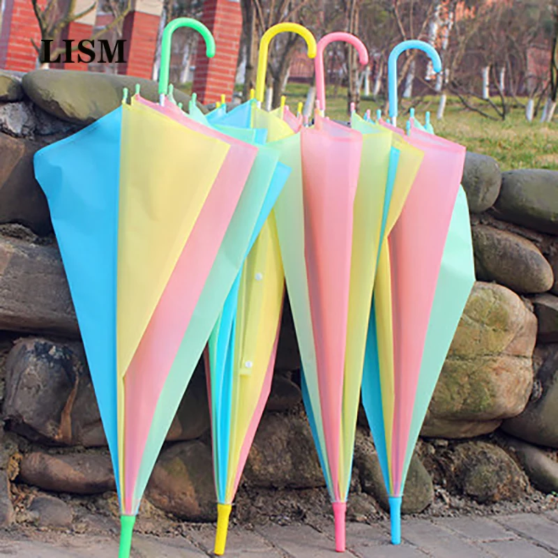 2019 креативный Солнцезащитный УФ зонтик многоцветный Радужный 8K прямой