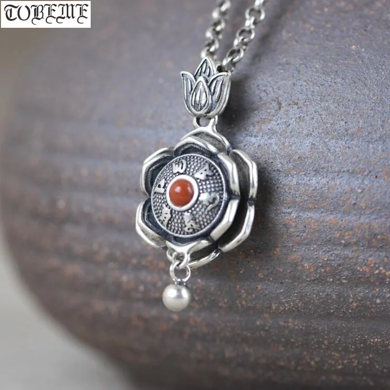 Подвеска в виде Тибетский Лотос серебро 100% пробы|Подвески| |