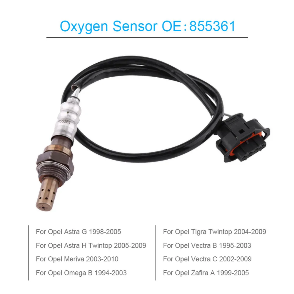

Car Oxygen Lambda Sensor O2 Sensor Probe 855361 for Vauxhall Opel Astra H 2004-2013 5WK91709
