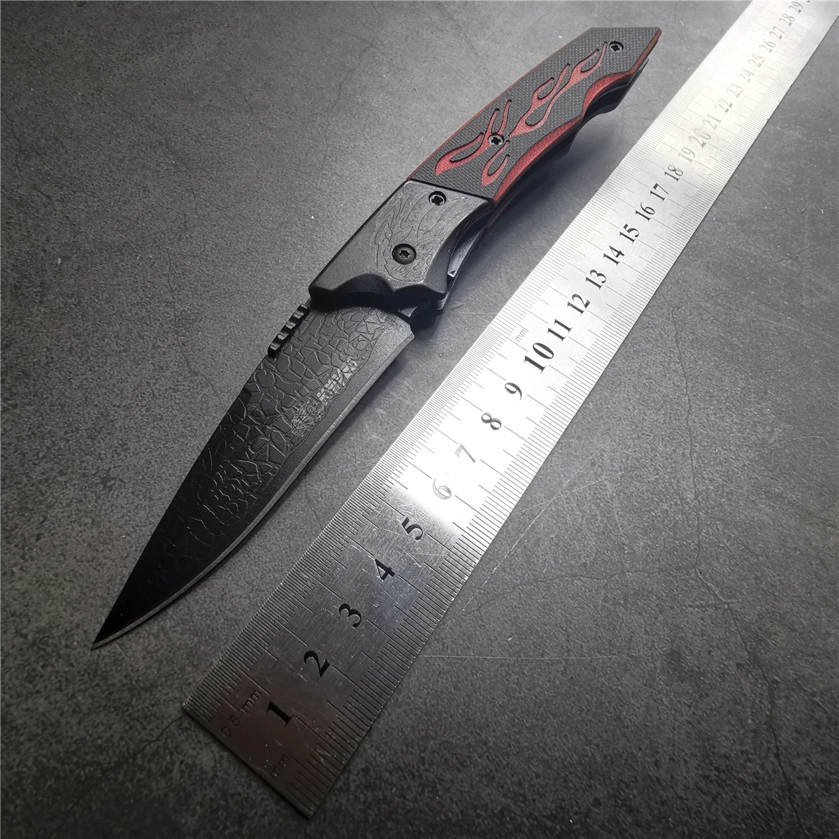 Складной нож 7 9 дюйма 55 56HRC лезвие 5Cr13 рукоятка G10 тактический походный охотничий